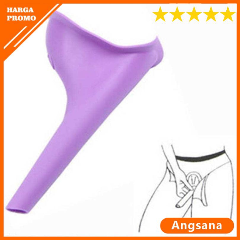 Jual Urinator Silikon Portable Wanita Silikon Berkualitas