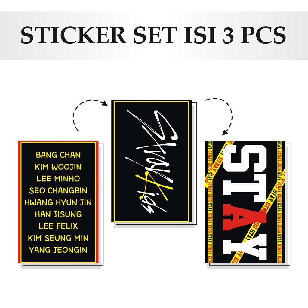 

Sticker Straykids Stray Kids Murah Miror Stiker Sticker Kpop Aesthetic