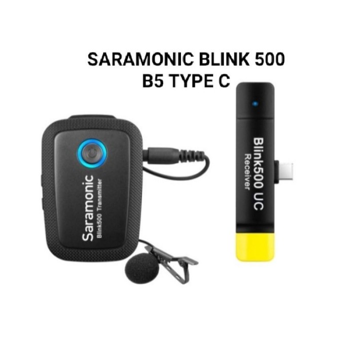 Saramonic Microphone Blink 500 B6 TX+TX+RXUC Original - Garansi Resmi