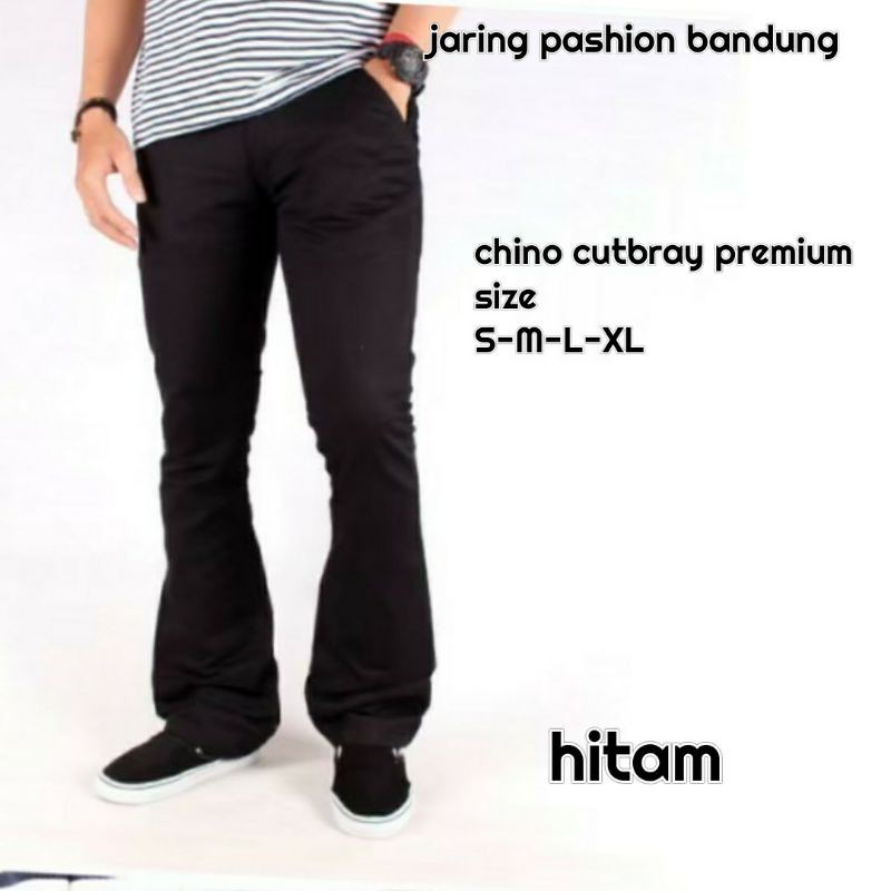 celana cutbray pria/celana chino cutbray terbaru/celana chino panjang pria/celana panjang cutbray