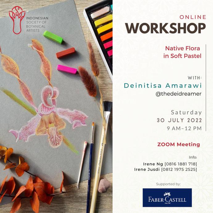 

Idsba Member Only) Workshop Native Flora In Soft Pastel