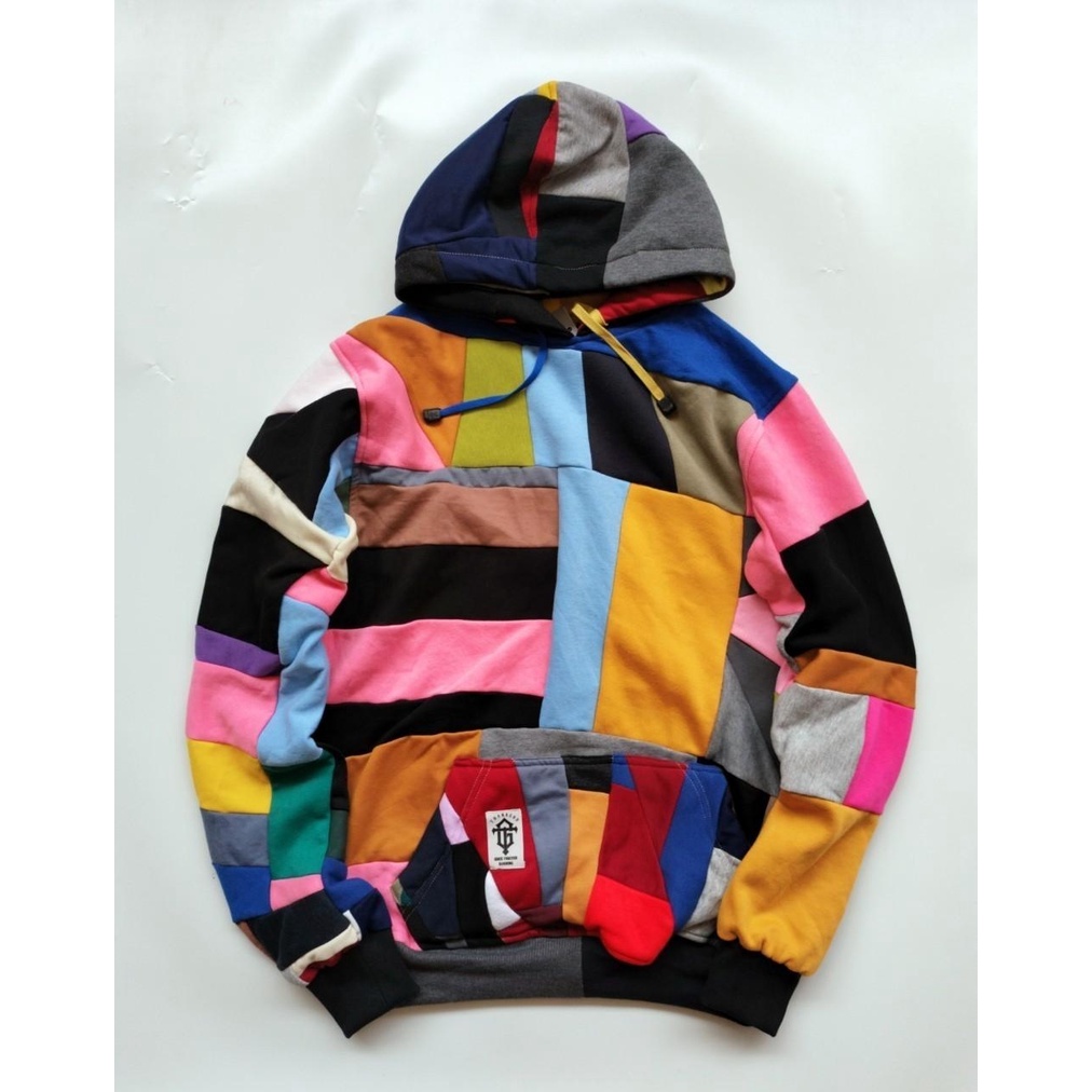 JAKET SWEATER HOODIE GOOD MORNING COMBI ORIGINAL UNISEX GOOD QUALITY