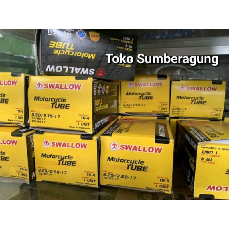 Ban dalam 225/250-17 Swallow Ban dalam Swallow 225/250-17 Ban dalam 70/90-17 Swallow Ban dalam Swall