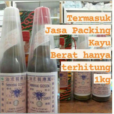 Minyak gosok tawon tutup putih