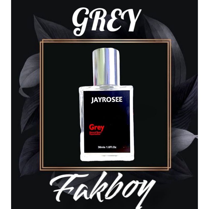 Parfum Grey Jayrosse/ Grey Dari Jayrosse/ Parfum Pemikat Wanita / Parfum Pemikat Pasangan 30 ML-JAYROSSE GREY