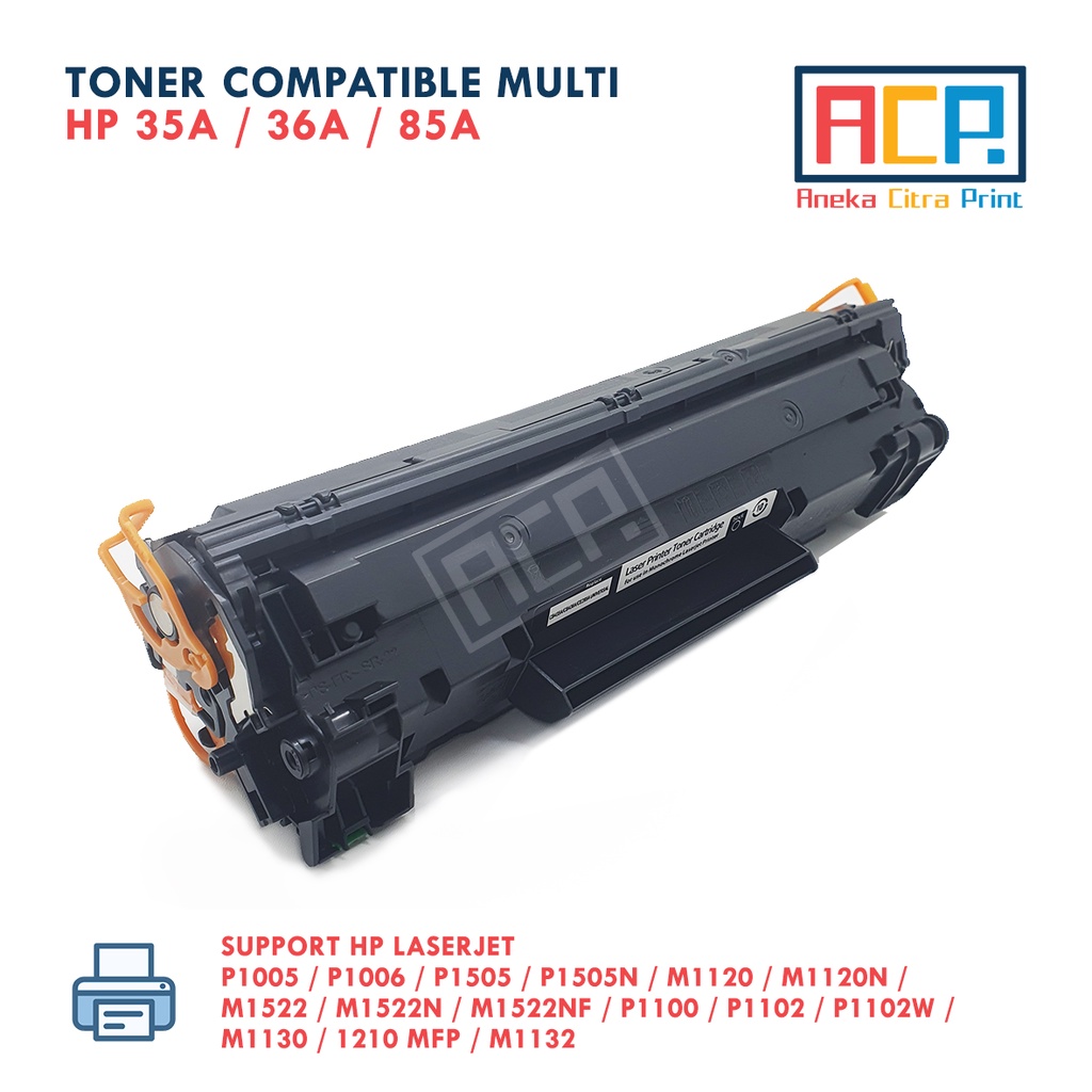 Toner Compatible Multi - Cartridge HP 85A / 35A / 36A / CE285A Black