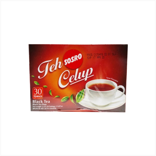 

Sosro Teh Celup ( 30 Tea bag x @2 Gr )