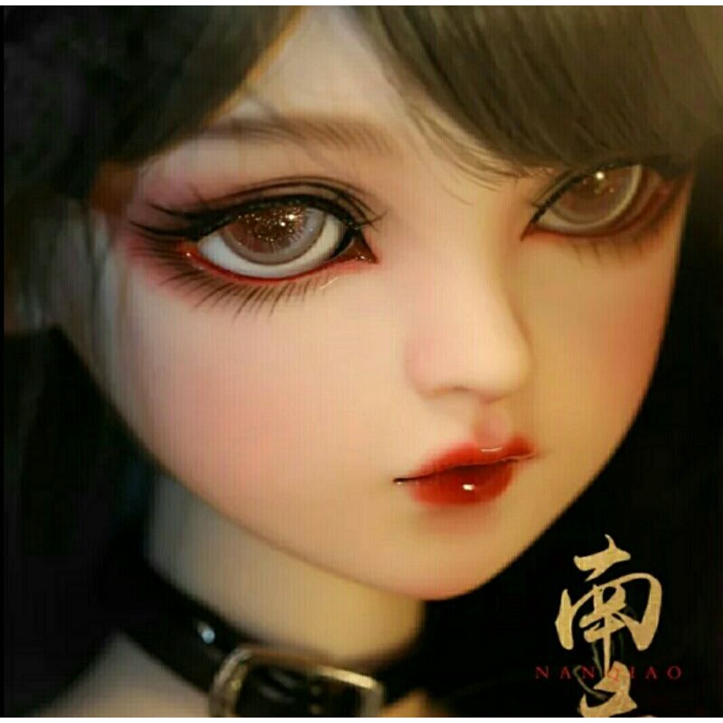 BJD Doris doll 60cm Diskotik berubah mata fullset