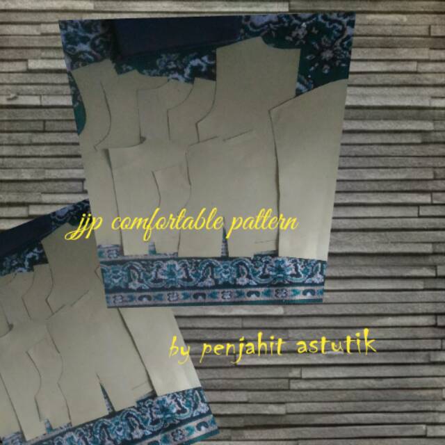 POLA DASAR BAJU WANITA  DAN ANAK