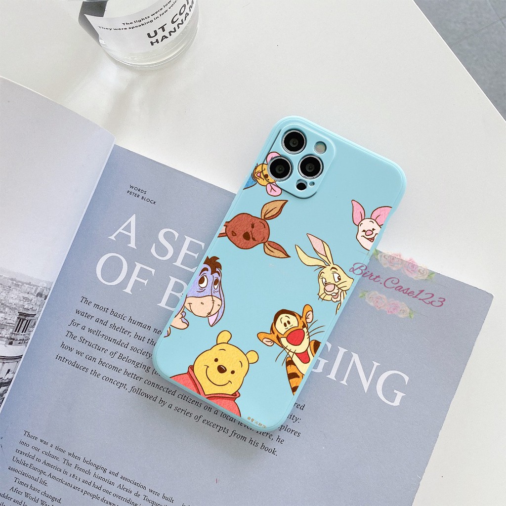 CASE CASING SOFTCASE SILIKON MACARON PELINDUNG KAMERA WINNIE THE POOH OPPO VIVO SAMSUNG XIAOMI REALME IPHONE ALL TYPE BC6030
