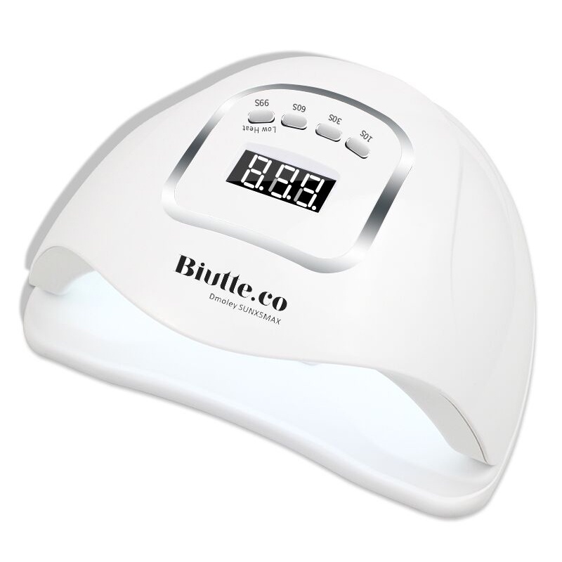 Biutte.co Pengering Kutek Kuku UV 45LED 120W Nail Dryer Portable cepat kering