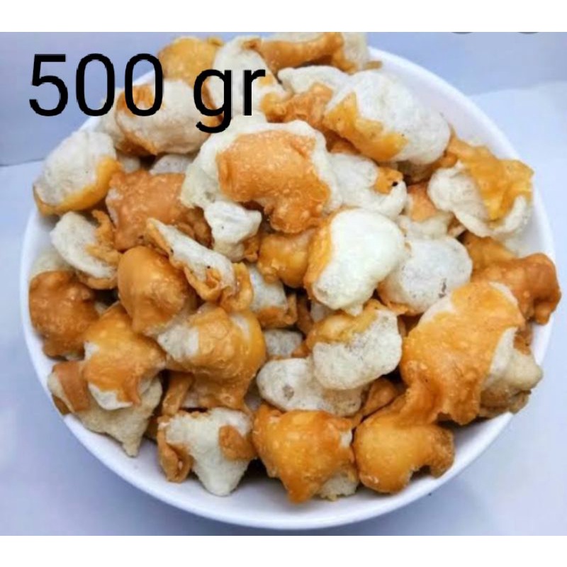 

Siomay kering mini kerupuk teman makan bakso 500gr