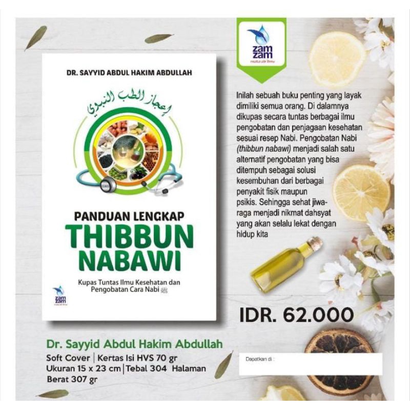 

PANDUAN LENGKAP THIBBUN NABAWI