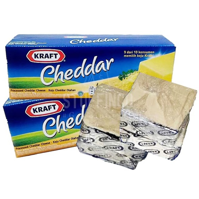 

KEJU KRAFT CHEDDAR 250 GRAM