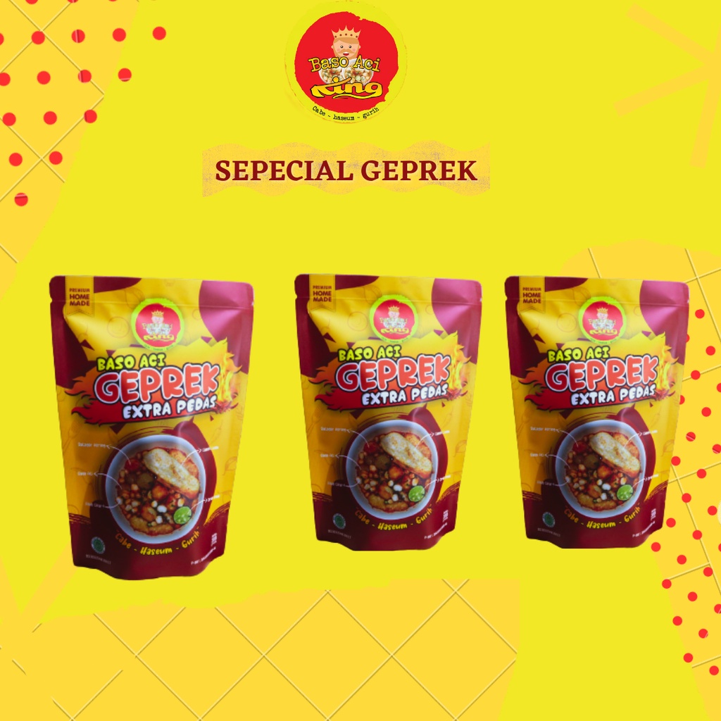 

BASO BAKSO ACI GEPREK INSTAN ACIKING PEDAS BANDUNG