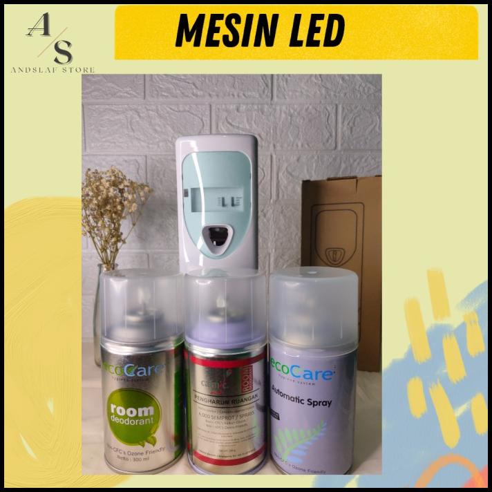 Mesin Pengharum Ruangan Otomatis Led Calmic Ecocare Glade Cocok