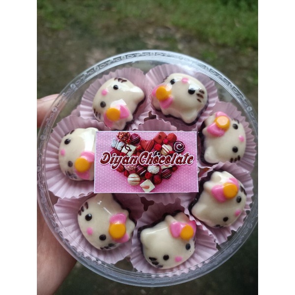 

coklat karakter hello kitty