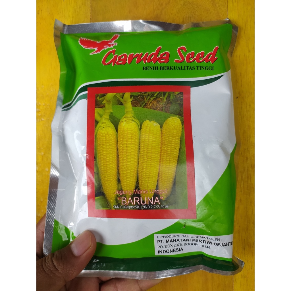 Jual Benih Jagung Manis Unggul Baruna Isi Gram Cap Garuda Seed Shopee Indonesia