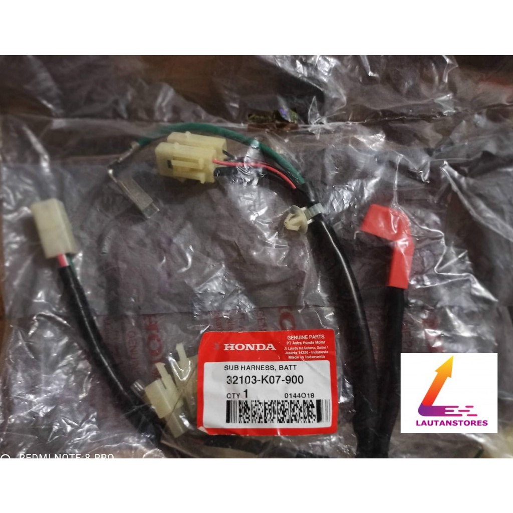 32103-K07-900 Kabel Body Aki Accu Battery New Blade 110 Karbu