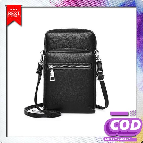 Tas Selempang Pria Polos Waterproof Distro Cirqle Anti Air Premium Distro/Waistbag Tas Selempang Kul