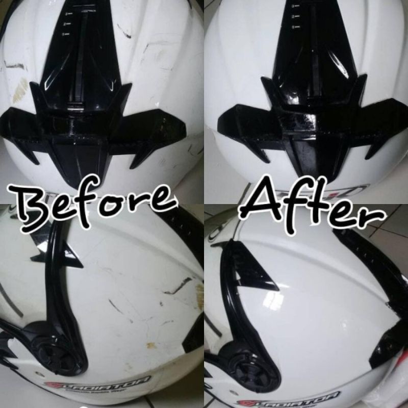 WK Rubbing Compound Kompon Penghilang Baret / Goresan Scratch Remover Body Motor Mobil Helm 50gr