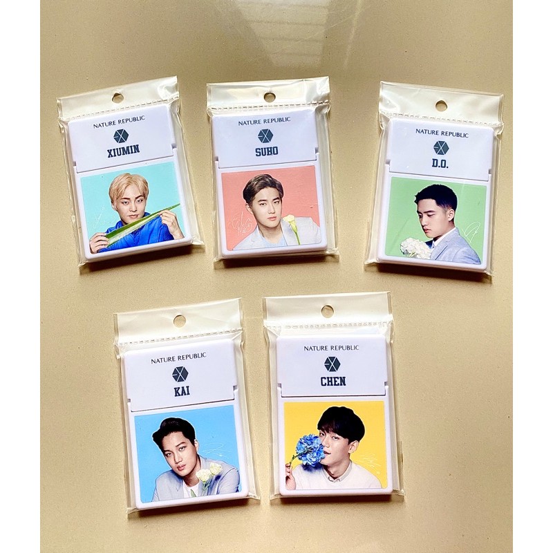 EXO x Nature Republic Oil Control Paper