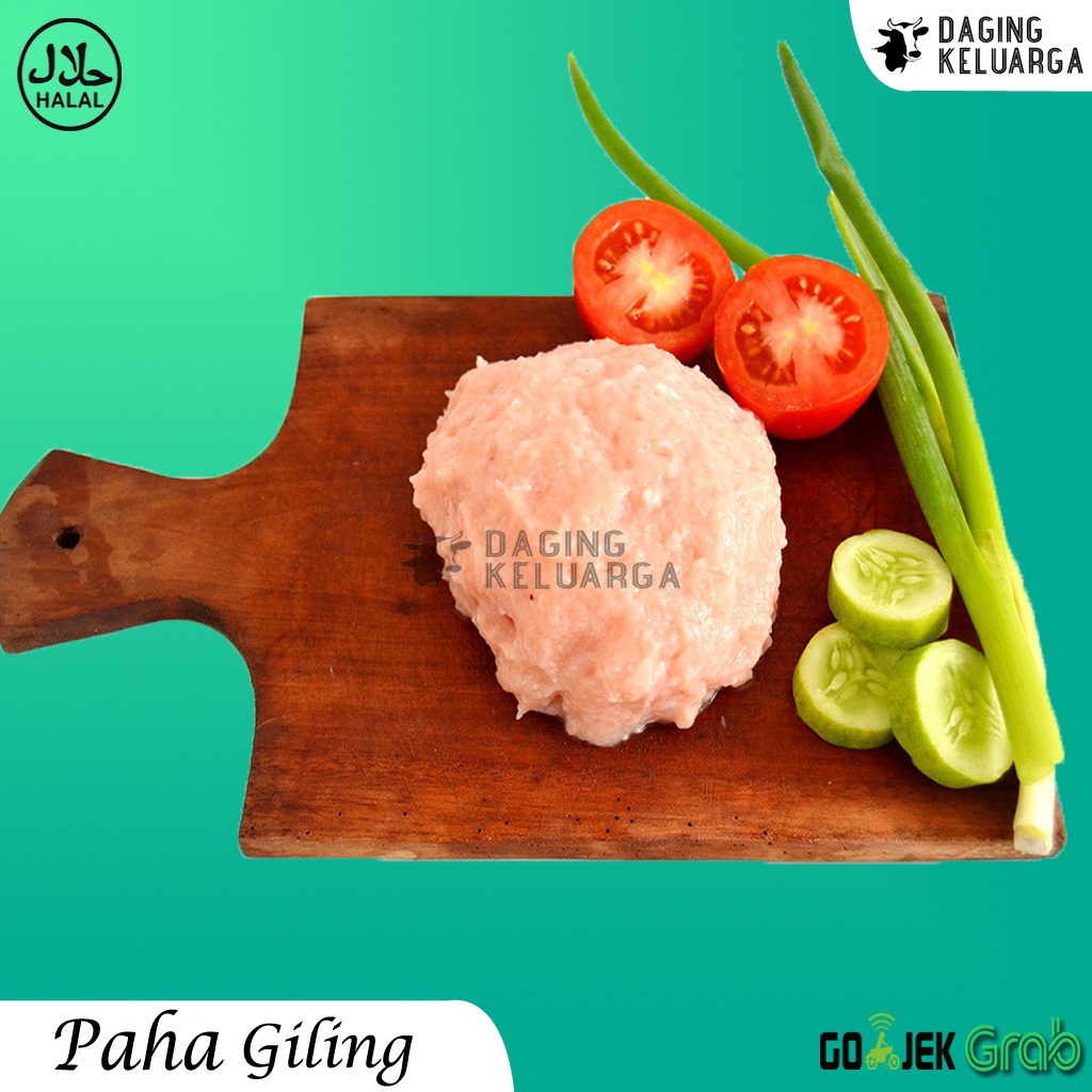 

PAHA AYAM GILING/PAHA GILING/PAHA GILING ALUS SEGAR/KEMASAN 500GR & 1KG.