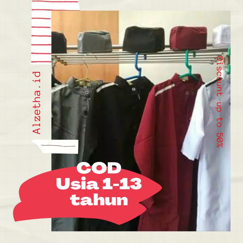 GAMIS ANAK LAKI LAKI JUBAH KOKO ANAK Uk 1-3