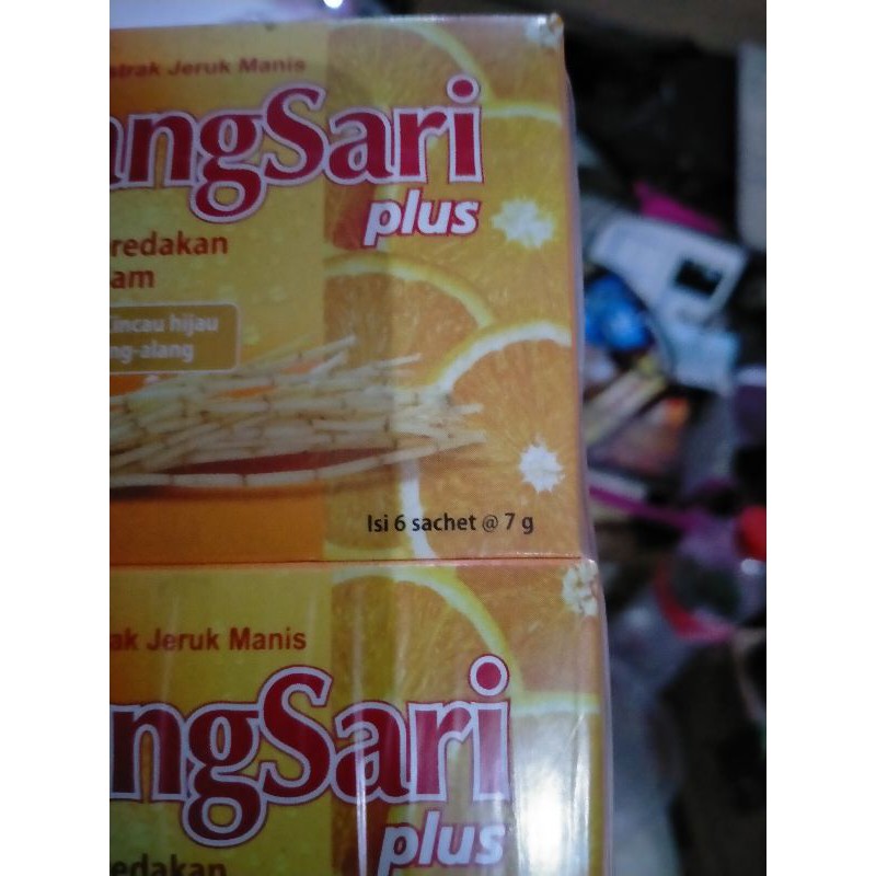 Alang sari 1 box kecil @6sachet, @ 7gr.