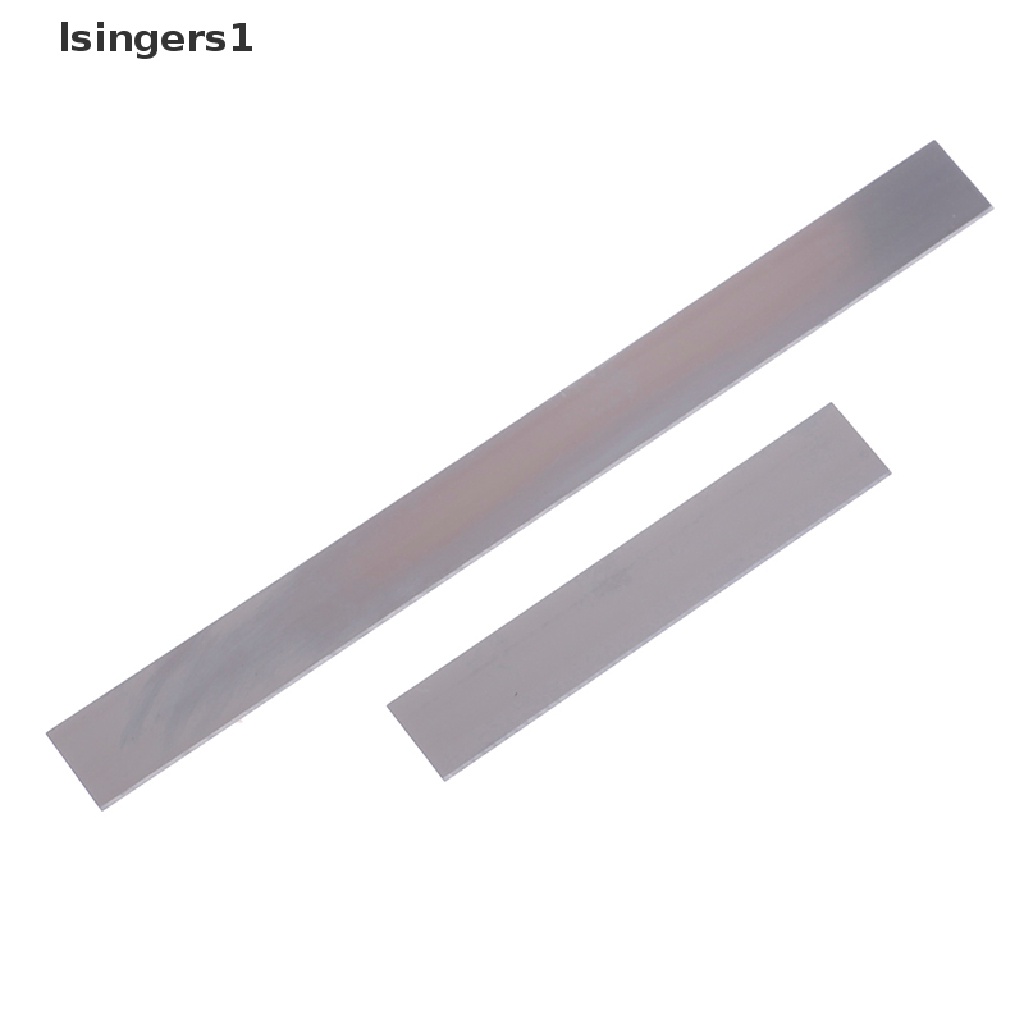 (lsingers1) 2pcs Alat Pemotong polymer clay Bahan Stainless Steel Ukuran 4 &quot;/ 8&quot;