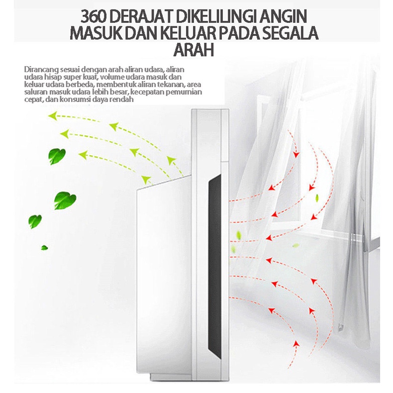 BLUE SKY Air Purifier Lite Touch Display Pembersih Udara Dengan Hepa Filter