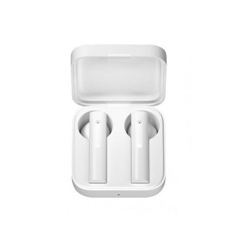 EARPHONE MI TRUE WIRELESS 2 BASIC XIAOMI WHITE (RESMI TAM) HEADSET HEADPHONE / XIAOMI TWS 2 BASIC