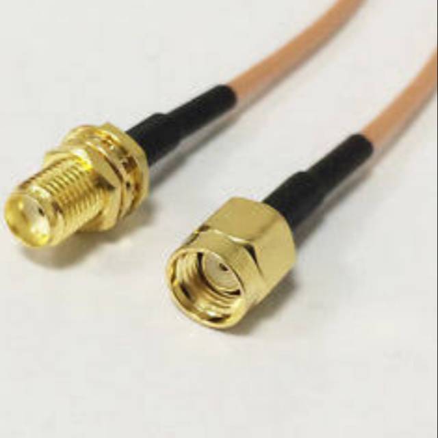 Kabel pigtail rp sma male to sma female rg316