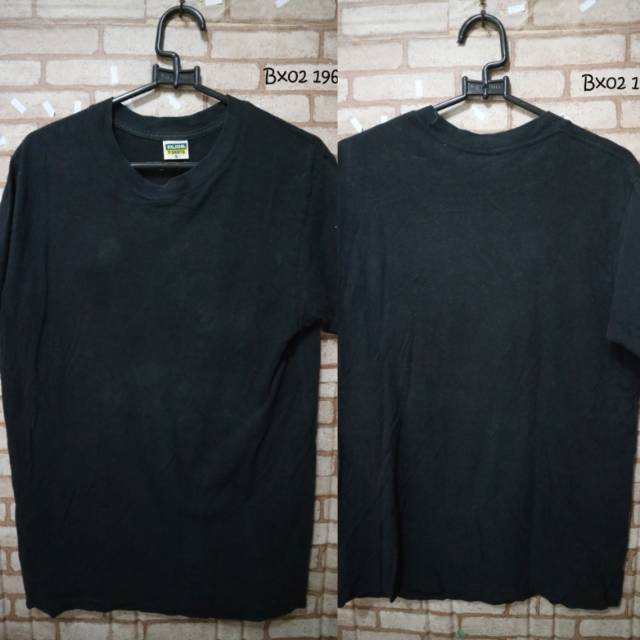 Kaos Big Jhon Basic Hitam Bx02196