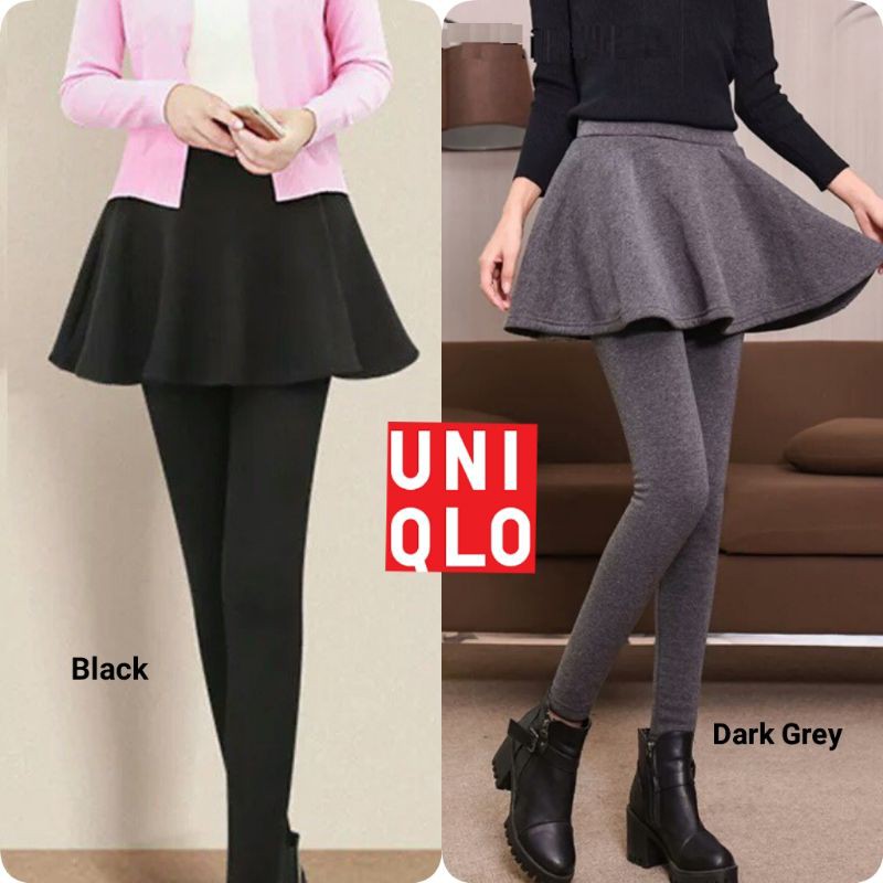 Legging Rok Wanita Sporty Uniqlo