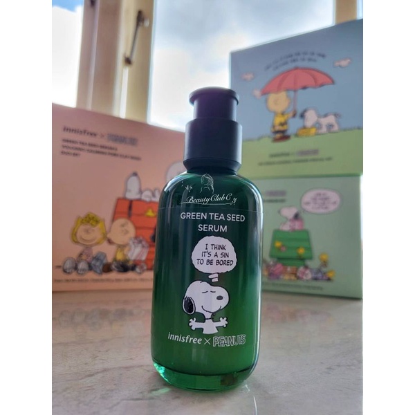 Innisfree Green Tea Seed Serum Peanuts Edition 80ml