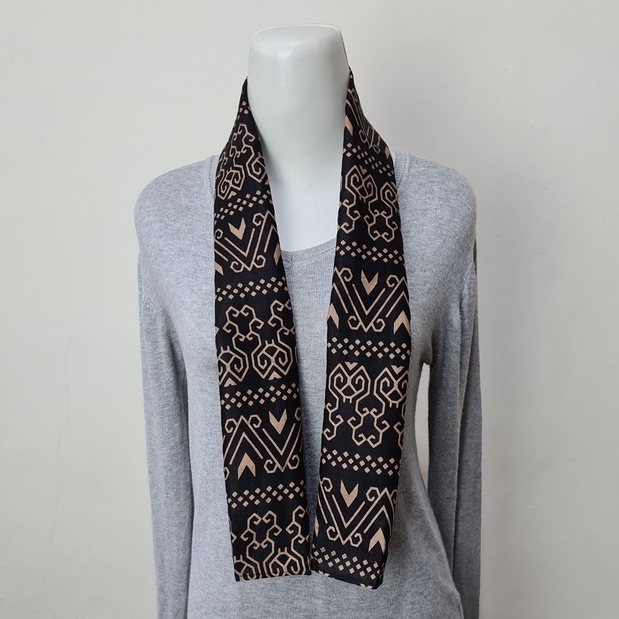 Promo Best Seller Syal Batik Pria Scarf Wanita Selendang Korea 52-1
