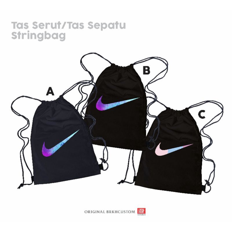 TAS SERUT | TAS BOLA | TAS SEPATU BOLA | TAS OLAHRAGA | STRINGBAG | TAS SERUT MOTIF | TAS FUTSAL | PRIA DAN WANITA