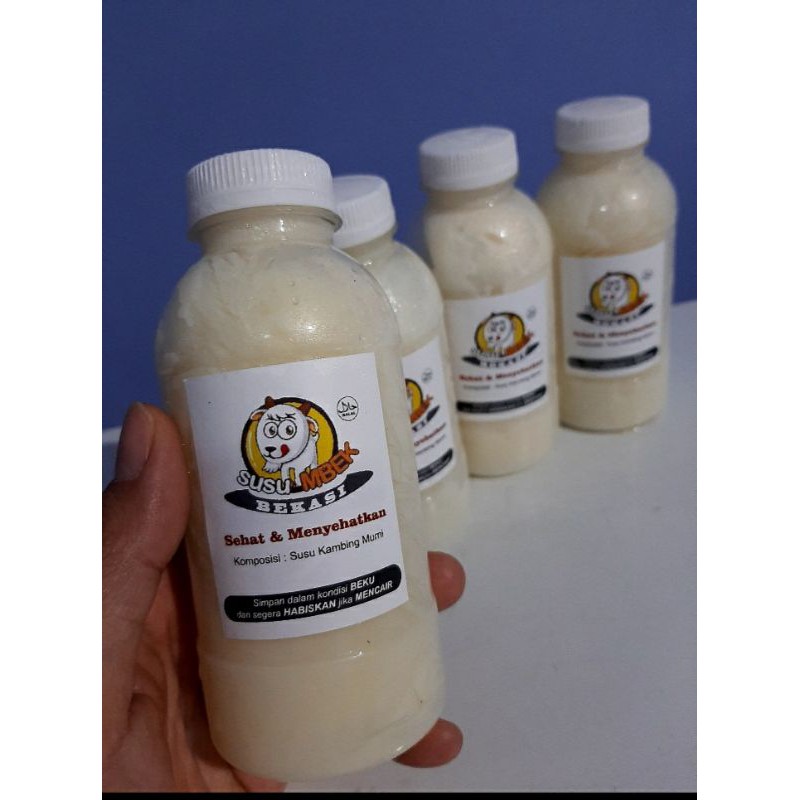 

susu kambing Etawa murni / susu mbek bekasi, 200 ml, beli 20 free 1
