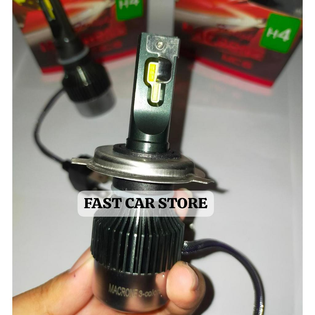 LED LAMPU UTAMA MOBIL HYUNDAI H1 2008-UP H4 3 WARNA