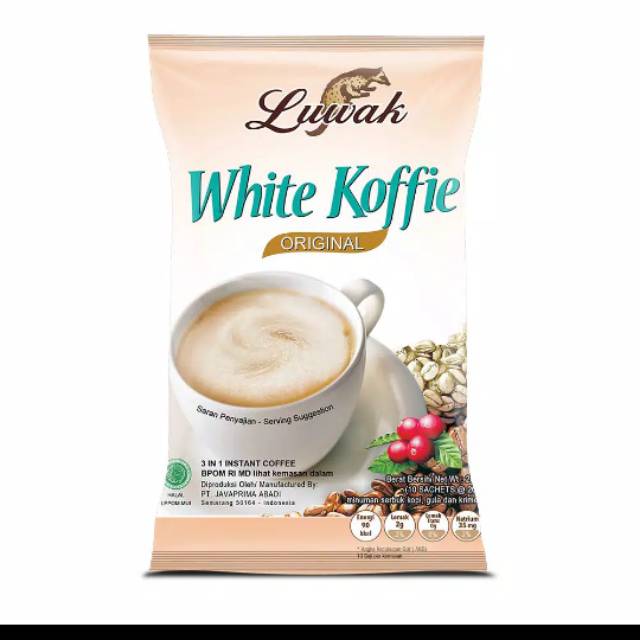 

Luwak white koffie 10 sachet