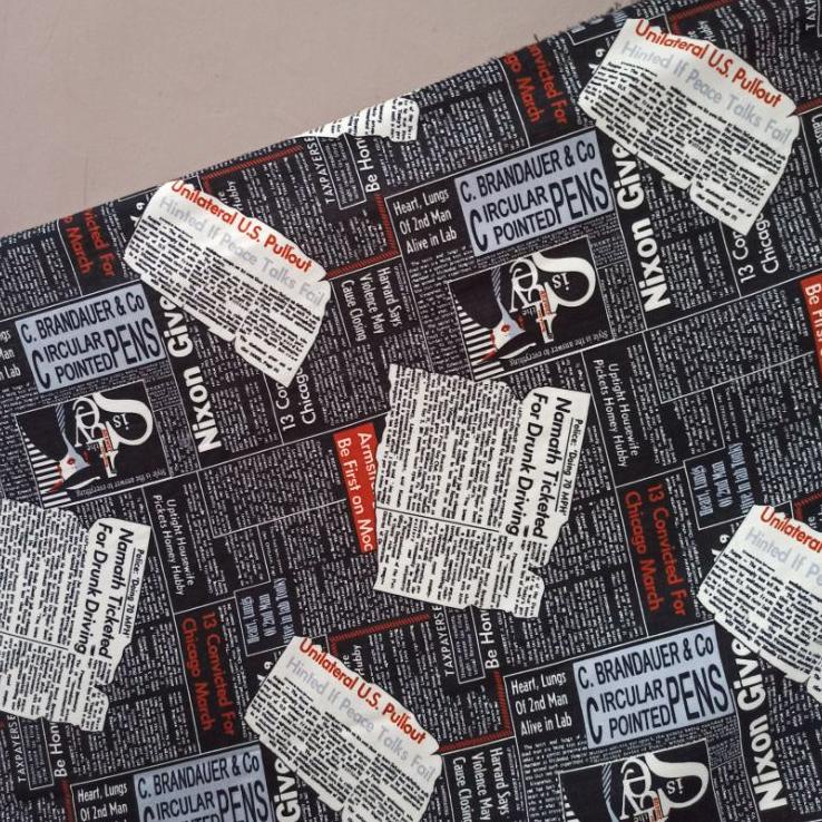 SUU.27Jn22w– (HARGA 1/2 meter) KAIN RAYON VISCOSE MOTIF KORAN