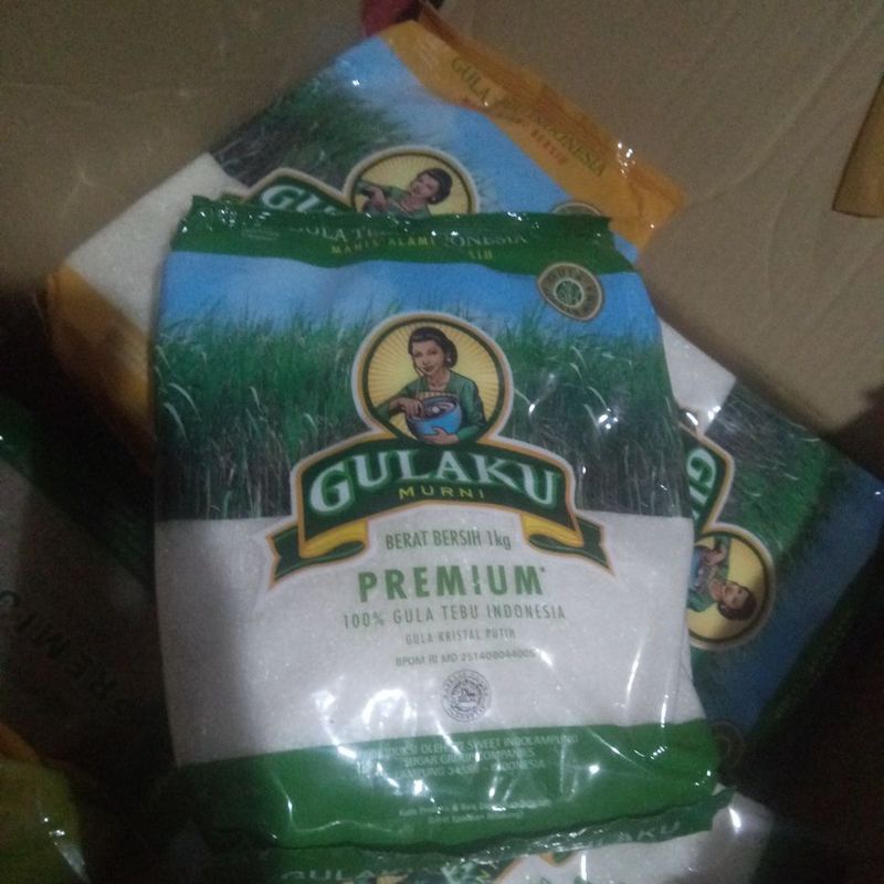 

gula murni gulaku kemasan 1kg alpamat