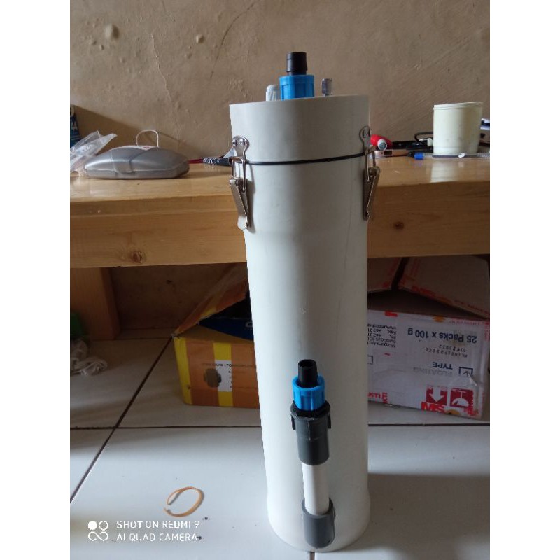 filter Canister(DIY)/filter aquascape/filter external