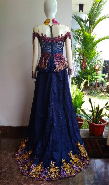 Kebaya manten bordir