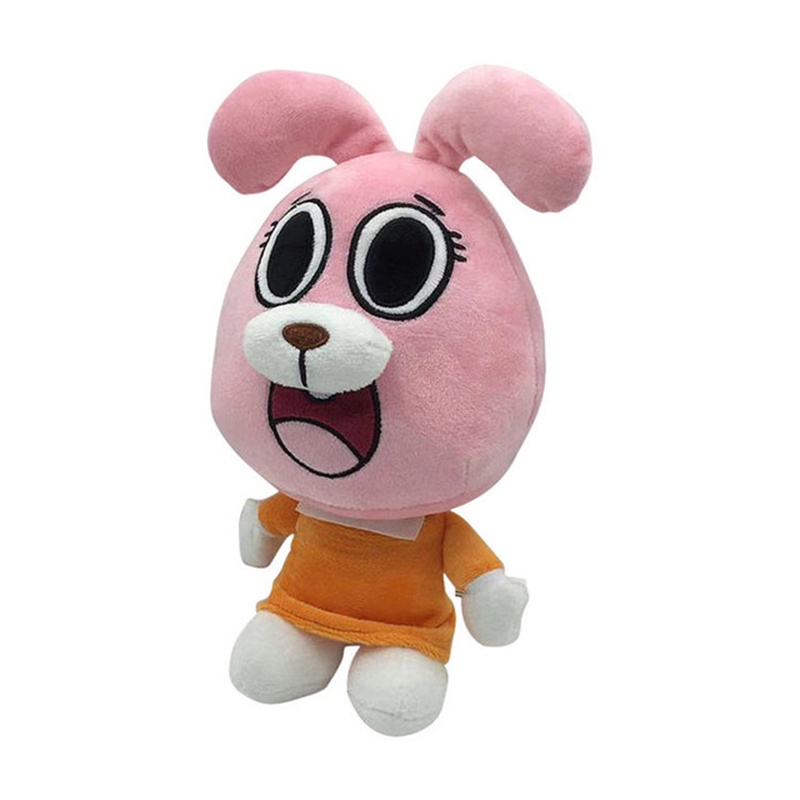 25 cm Kartun The Amazing World of Gumball Plushie Mainan Gumball Tristopher Watterson Darwin Bunny Boneka Mainan Hadiah Untuk Anak