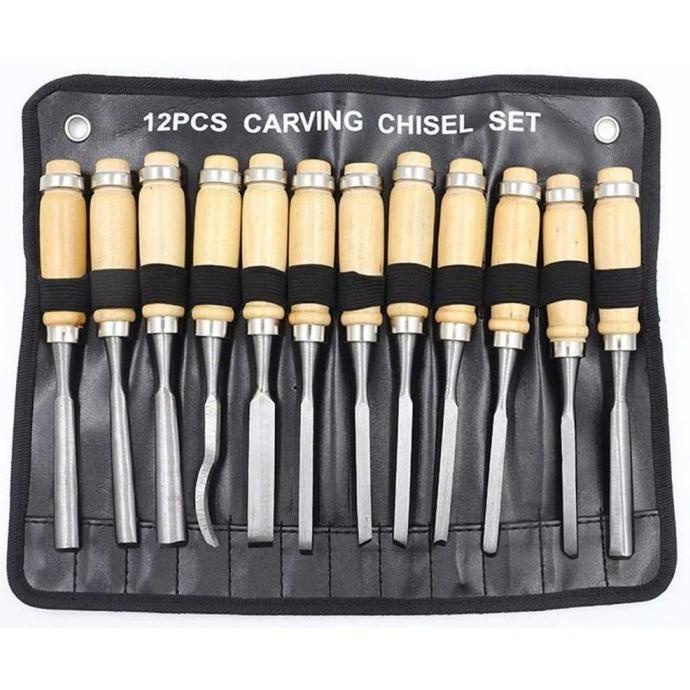 

Kp Set Pisau Ukir Pahat Kayu 12 In 1 Wood Carving Art Knife Jo703Yn6Ol