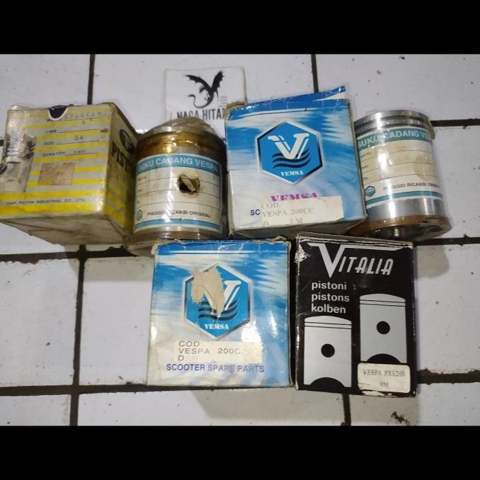 #@#@#@#@] seher vespa 200cc spartan Excel 200 Nos ukuran 5 6 7 m baru set