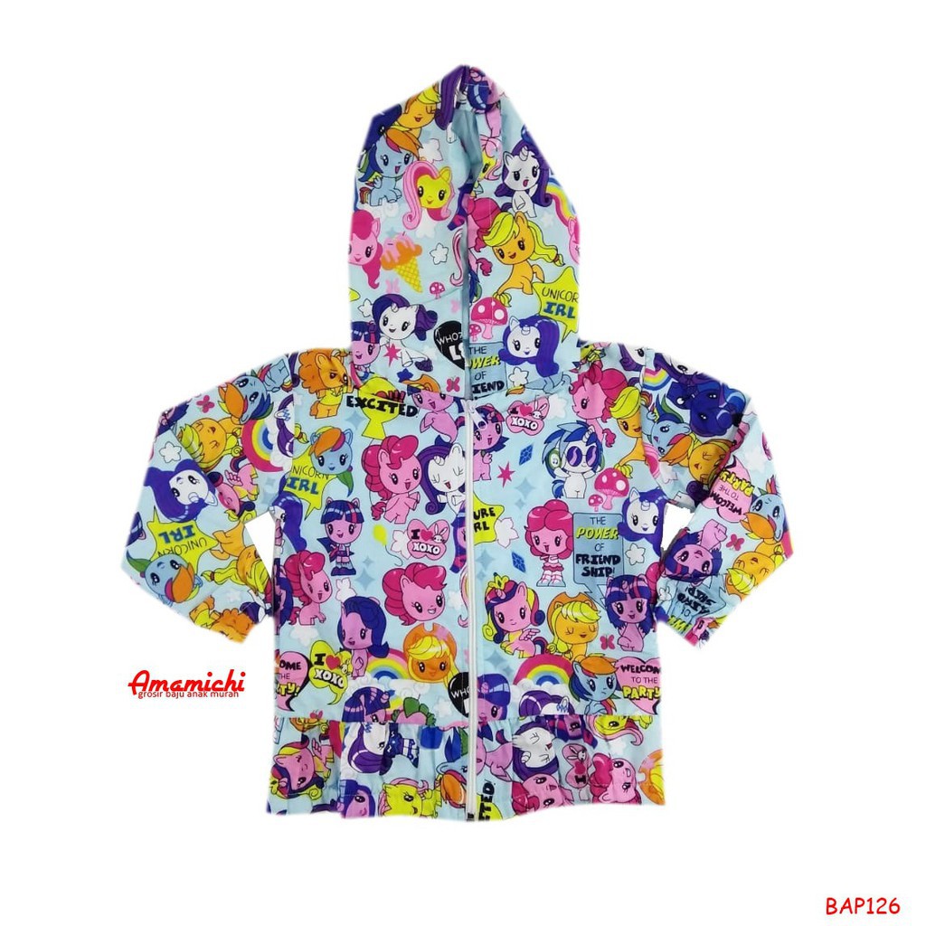 Jaket Anak Catra Rempel Laki Perempuan Umur 2-5 Tahun Murah