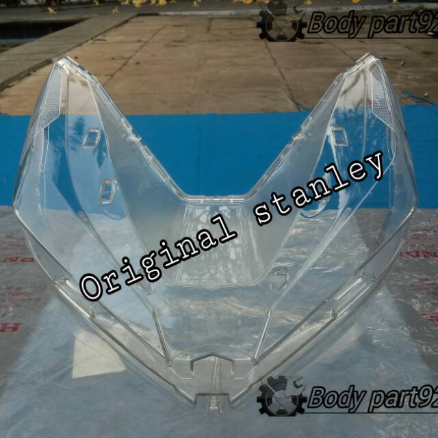 Kaca Mika Lampu Depan Vario 125 150 LED 2018 2020 original